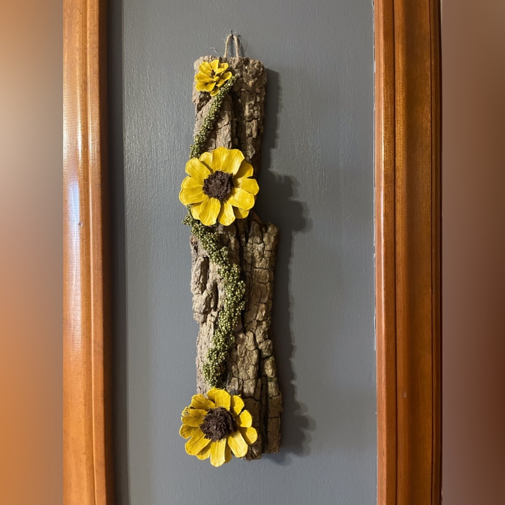 Hand crafted real pine cones home decor